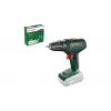 Bosch UniversalDrill 18V 06039D4000 taladro atornillador a batería, 40 Nm, 1450 rpm, 2 velocidades, portabrocas sin llave, sin batería ni cargador, verde/negro