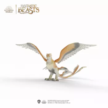 Schleich Wizarding World Animales fantásticos figura de juego Ave del Trueno, réplica realista, figura de colección