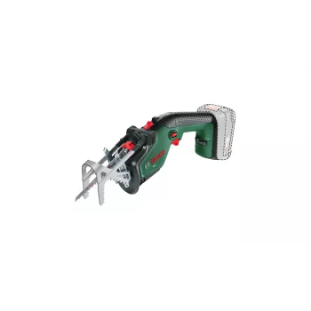 Sierra sable de batería Bosch Keo 2300 spm, 18 V, 2 Ah, 2300 spm, longitud de carrera 115 mm, peso 1,4 kg