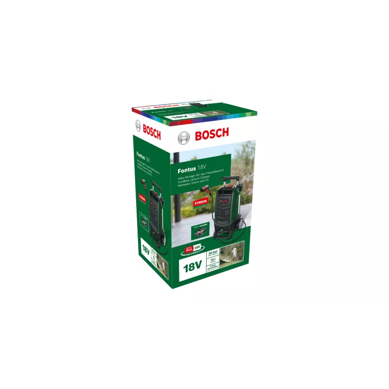 Bosch Fontus 18V hidrolimpiadora vertical batería