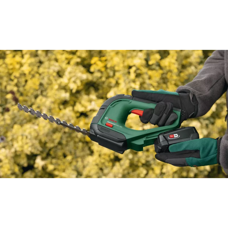 Bosch AdvancedShear 18V-10 tijera cortacésped de batería 10 cm ion-litio (Li-Ion) negro, verde