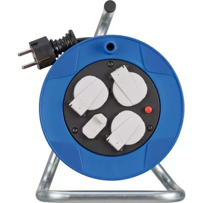 Alargador de corriente Brennenstuhl 1079180600 15m 3 tomas de corriente interior negro azul blanco