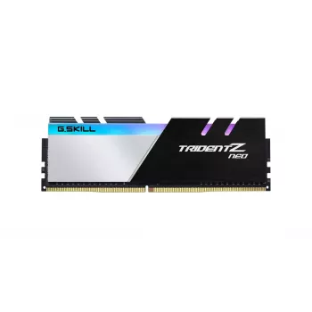 DIMM 16 GB DDR4-3200 (2x 8 GB) Kit dual, memoria RAM negro/blanco, F4-3200C16D-16GTZN, Trident Z Neo, INTEL XMP