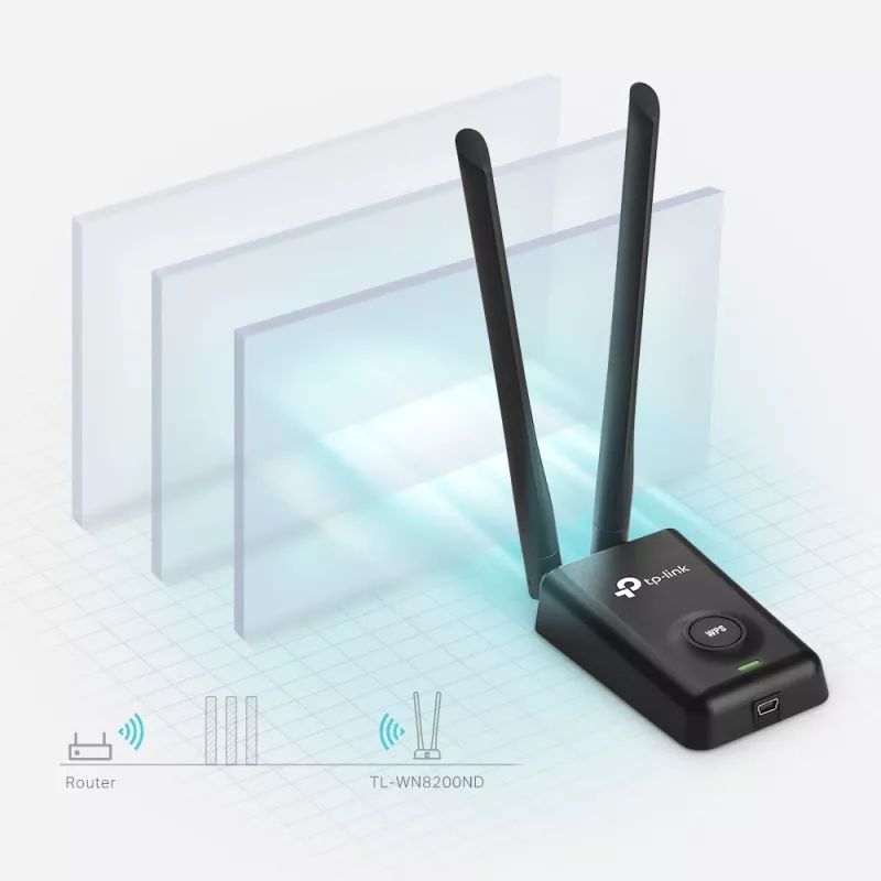 TP-Link TL-WN8200ND Tarjeta de red WLAN 300 Mbit/s