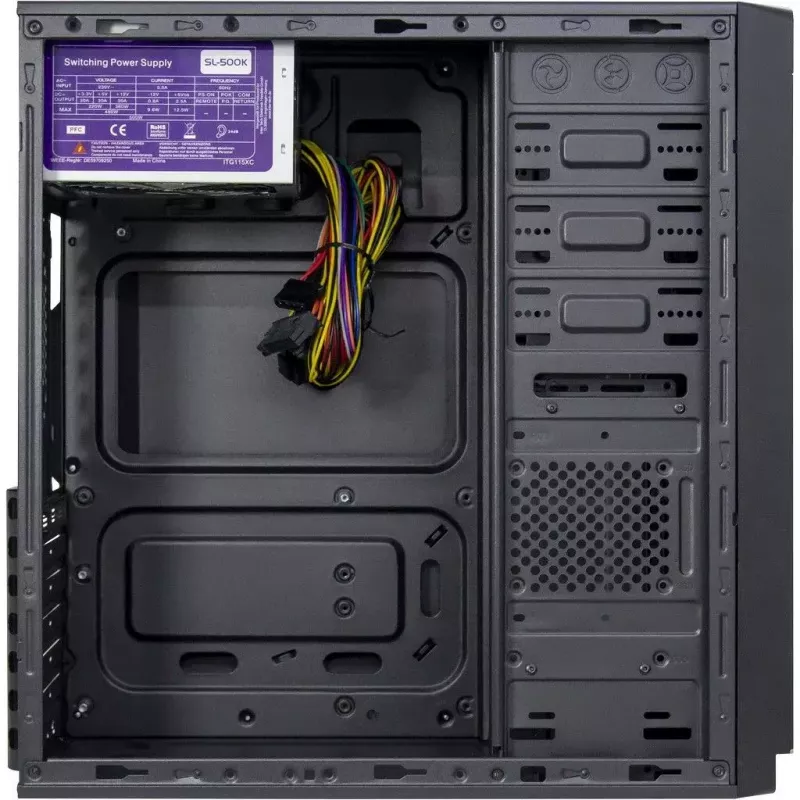 Caja de PC Inter-Tech IT-5916 Torre Negra