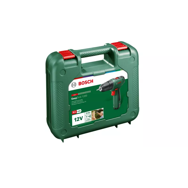 Bosch EasyDrill 1200 1500 RPM Sin llave 940 g Negro, Verde
