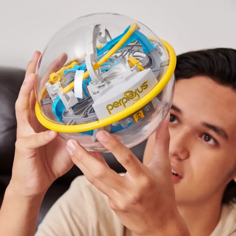 Juegos Perplexus Beast, Juego de laberinto 3D con 100 obstáculos, Juguete de rompecabezas de laberinto, 6 año(s)