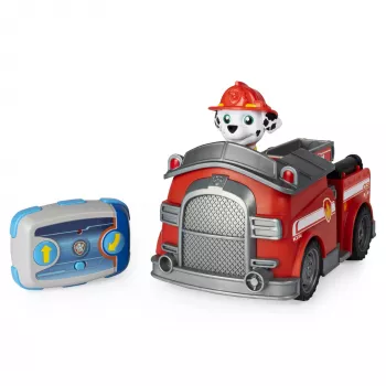 PAW Patrol, coche de bomberos teledirigido Marshall con dirección en 2 direcciones, para niños a partir de 3 años