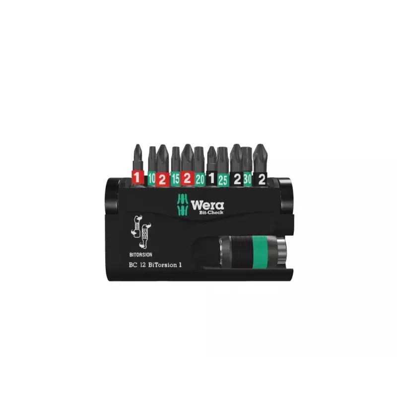 Set de puntas de destornillador Wera 05057420001 12 piezas