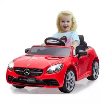 Coche de arrastre Jamara Mercedes-Benz SLC a pilas 12V rojo
