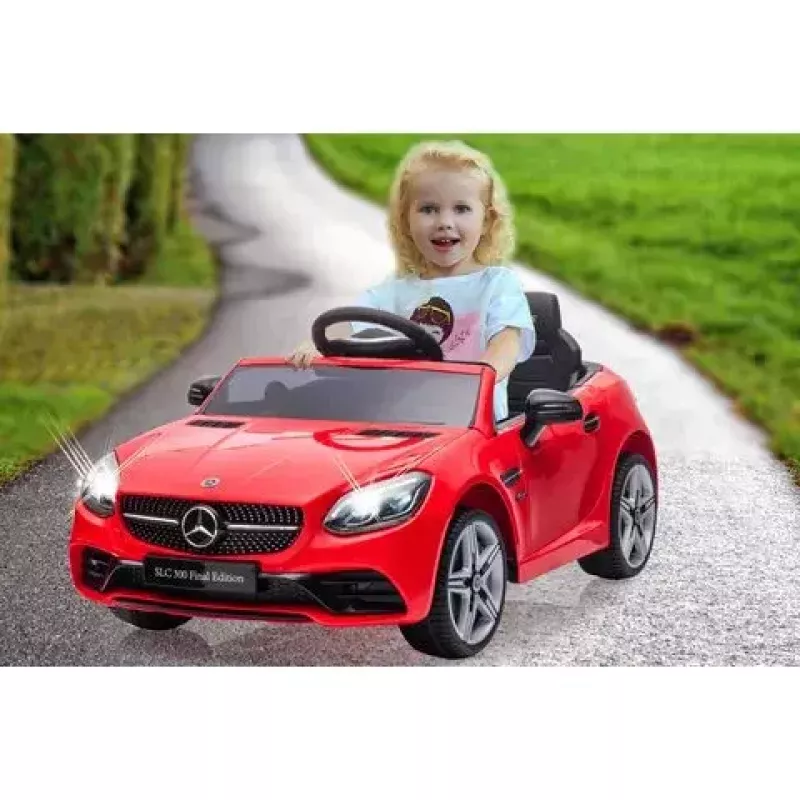 Coche de arrastre Jamara Mercedes-Benz SLC a pilas 12V rojo