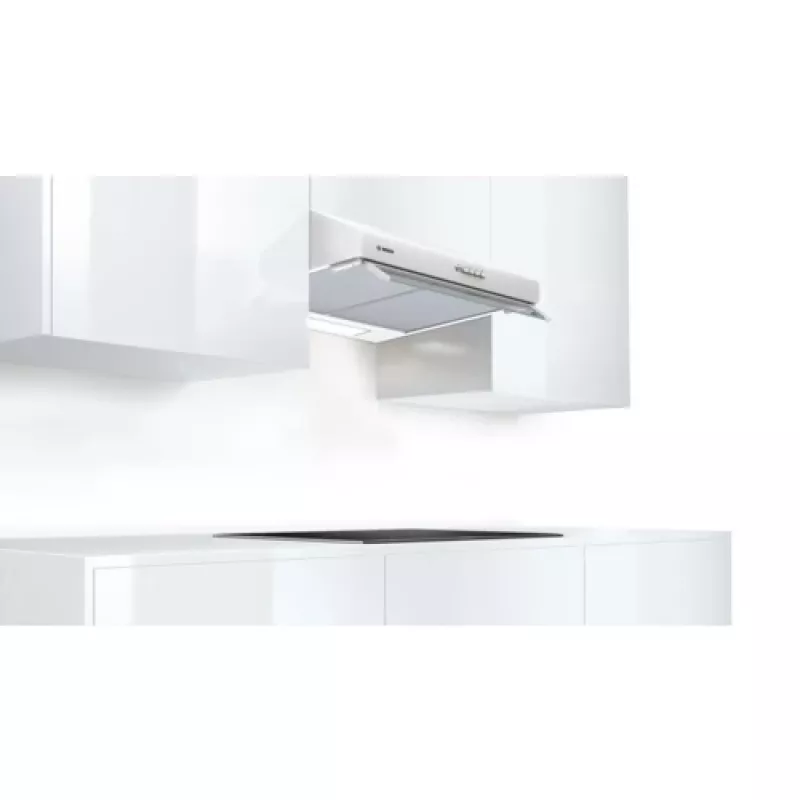 Campana extractora Bosch DUL63CC20 montaje en pared blanca 350 m³/h