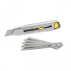 Cúter de hojas recambiables Stanley Interlock 18 mm