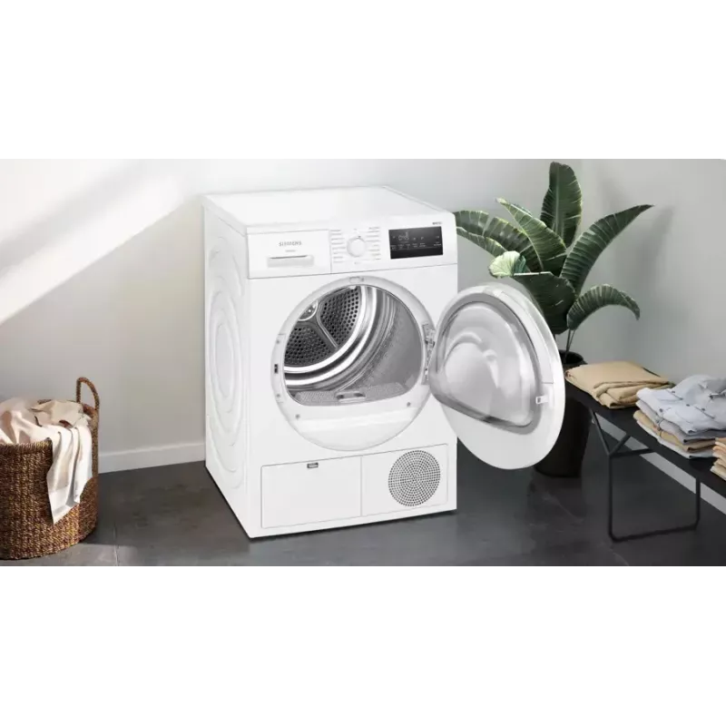 Secadora Siemens iQ300 WT43H004 de libre instalación carga frontal 8 kg Blanco