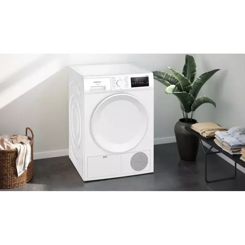 Secadora Siemens iQ300 WT43H004 de libre instalación carga frontal 8 kg Blanco