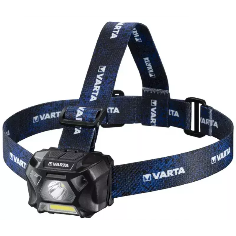 Linterna frontal Varta WORK FLEX MOTION SENSOR H20 Negra Azul LED 150 lm 20 h