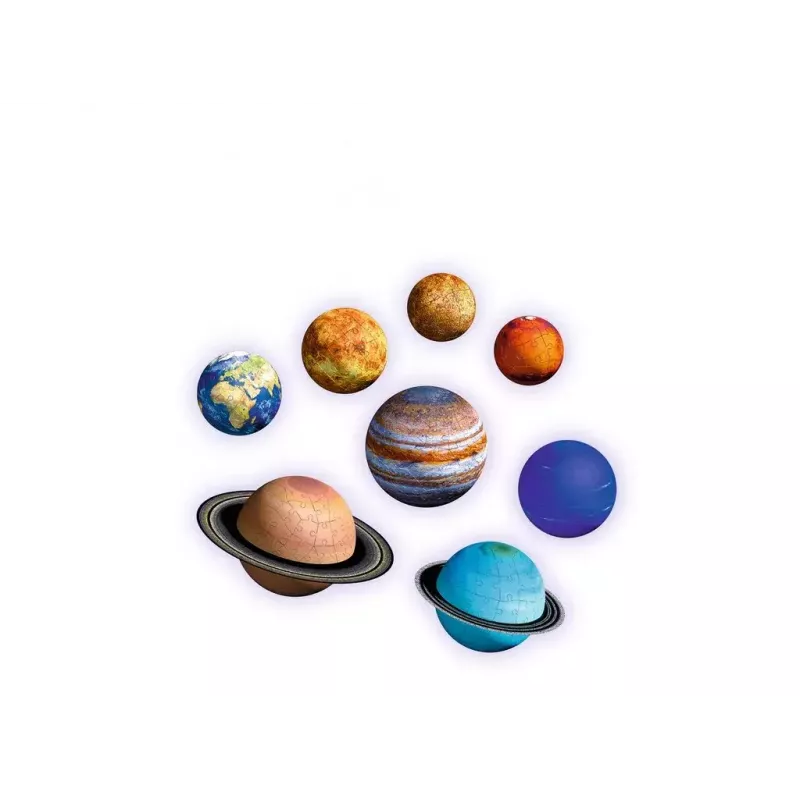 Puzle 3D Ravensburger sistema planetario