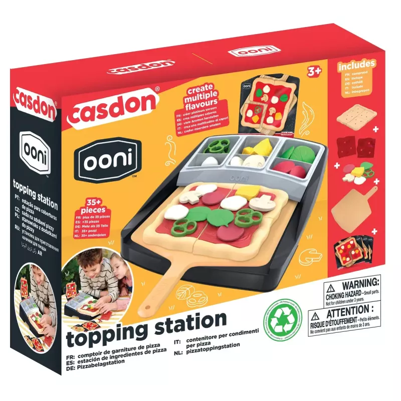 Set de juego para preparar pizza Ooni 79150 con accesorios para hornear pizza