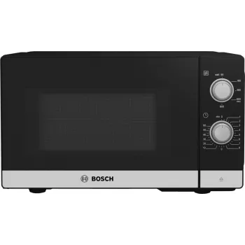 Microondas Bosch Serie 2 FFL020MS2 negro, acero inoxidable microondas solo encimera 20 l 800 W
