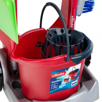 Juguete de balanza de limpieza infantil de theo klein, modelo 6875 — set de limpieza de la marca Vileda
