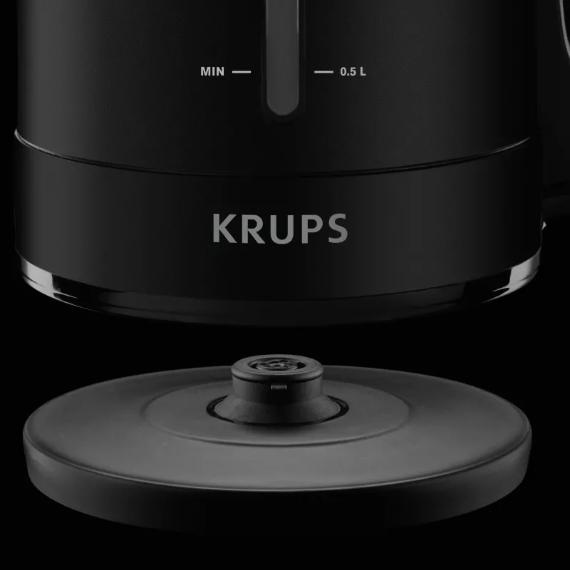 Krups BW2448 hervidor 1,6 L negro