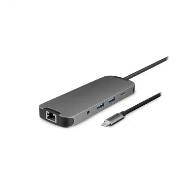 Estación de acoplamiento Chieftec DSC-901 USB Type-C gris 134 mm 49 mm 15 mm 89,3 g