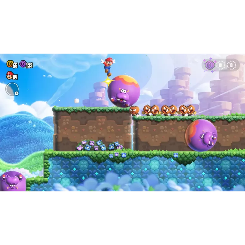 Nintendo Super Mario Bros. Wonder Estándar Chino tradicional, Alemán, Neerlandés, Inglés, Español, Francés, Italiano, Japonés, Coreano, Portugués, Ruso Nintendo Switch