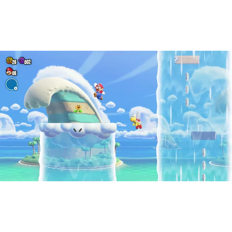 Nintendo Super Mario Bros. Wonder Estándar Chino tradicional, Alemán, Neerlandés, Inglés, Español, Francés, Italiano, Japonés, Coreano, Portugués, Ruso Nintendo Switch