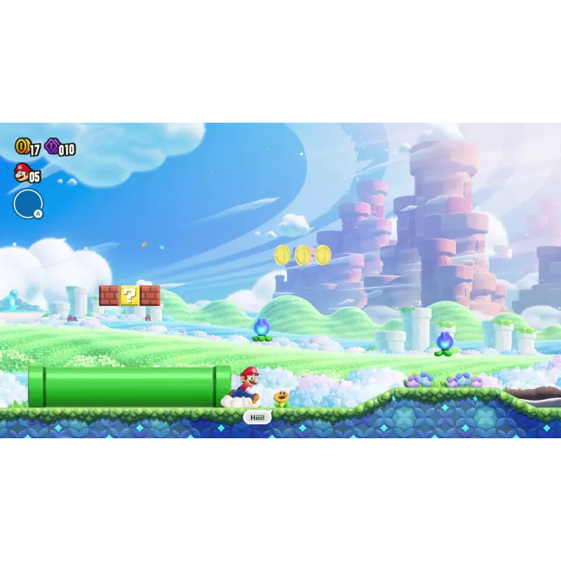 Nintendo Super Mario Bros. Wonder Estándar Chino tradicional, Alemán, Neerlandés, Inglés, Español, Francés, Italiano, Japonés, Coreano, Portugués, Ruso Nintendo Switch