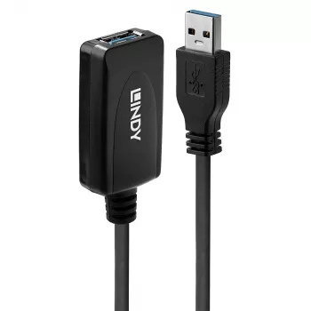 Cable de extensión USB Lindy 5m USB 3.0 Active Extension