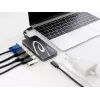 Base de acoplamiento DeLOCK USB Type-C 3.2 4K HDMI DP 1080p VGA USB Hub PD 3.0