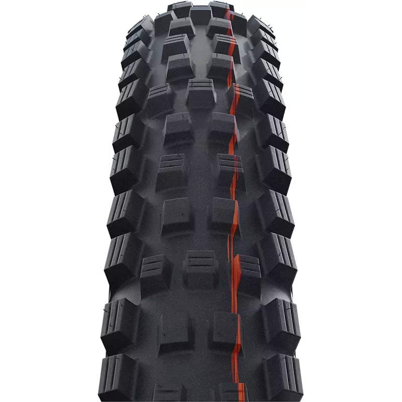 Neumático de bicicleta Schwalbe Magic Mary Super Gravity — negro/bronce