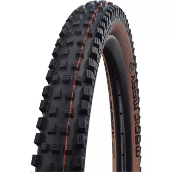 Neumático de bicicleta Schwalbe Magic Mary Super Gravity — negro/bronce