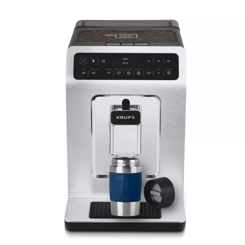 EMSA Travel Mug Compact 300 ml azul, acero inoxidable