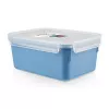 EMSA Clip & Close recipiente rectangular 2,2 L azul 1 ud.