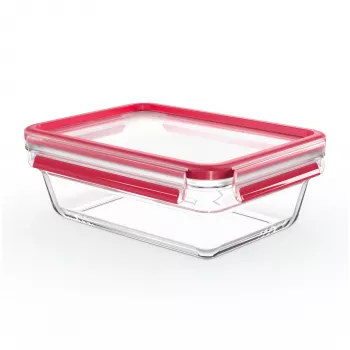 EMSA CLIP & CLOSE N10410 caja rectangular 1,3 L transparente 1 unidad