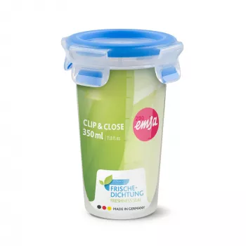 EMSA CLIP & CLOSE 508551 recipiente de almacenamiento contenedor 0,35 l transparente 1 unidad