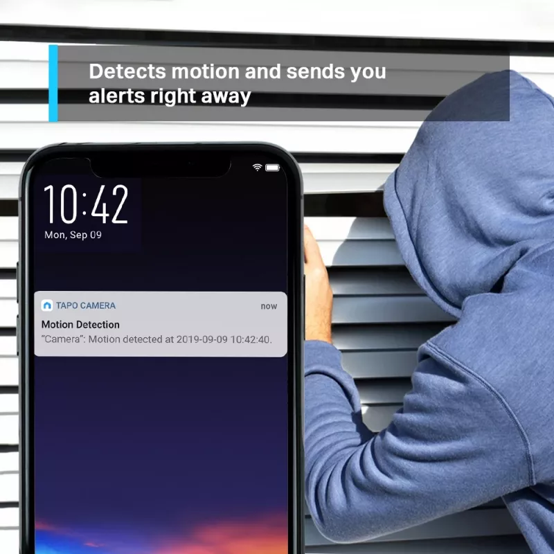 TP-Link Tapo Cámara Wi-Fi de seguridad para el hogar con giro/inclinación