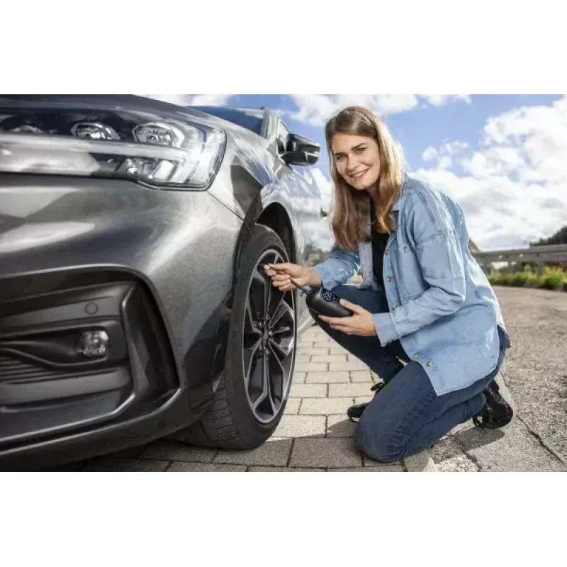 Bomba de aire eléctrica Wiha 45255 10 bar a batería negra