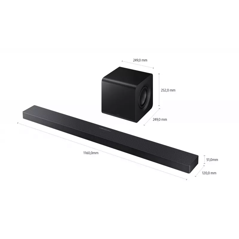 Samsung HW-QS710GF negro 3.1.2 canales