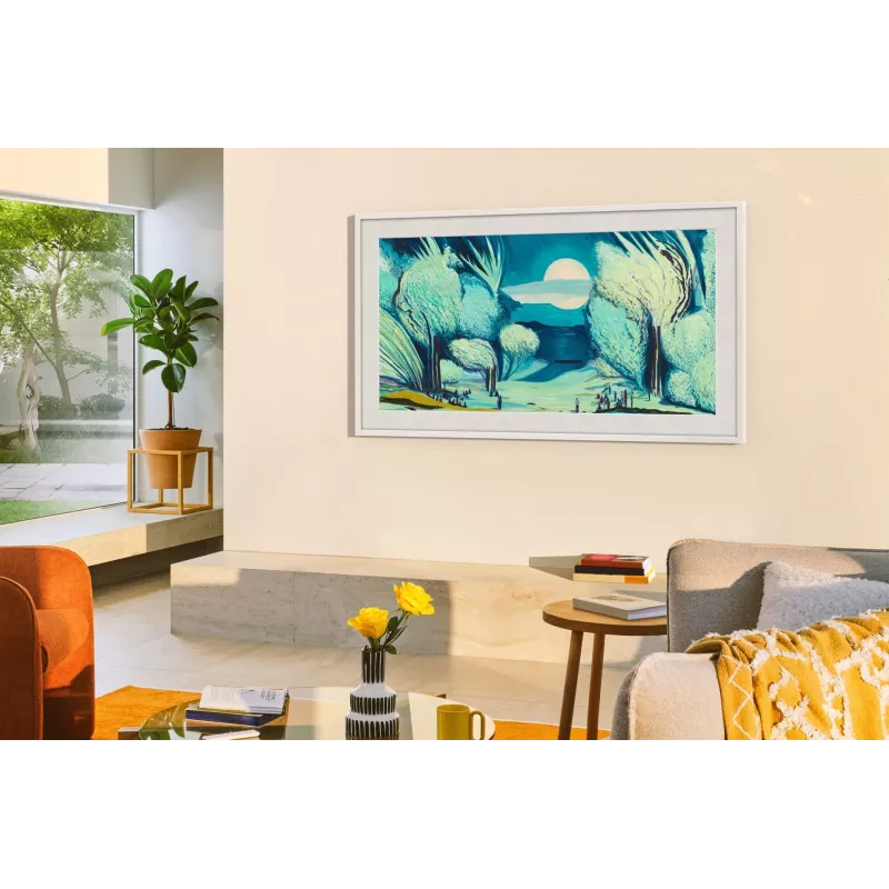 Samsung The Frame GQ65LS03FAUXZG televisor Smart TV QLED 4K UHD de 65 pulgadas (165,1 cm), 100 Hz, Wi-Fi, Bluetooth, One Connect Box, negro