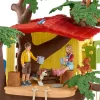 Set de juego Schleich FARM WORLD casa del árbol de aventuras