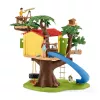 Set de juego Schleich FARM WORLD casa del árbol de aventuras