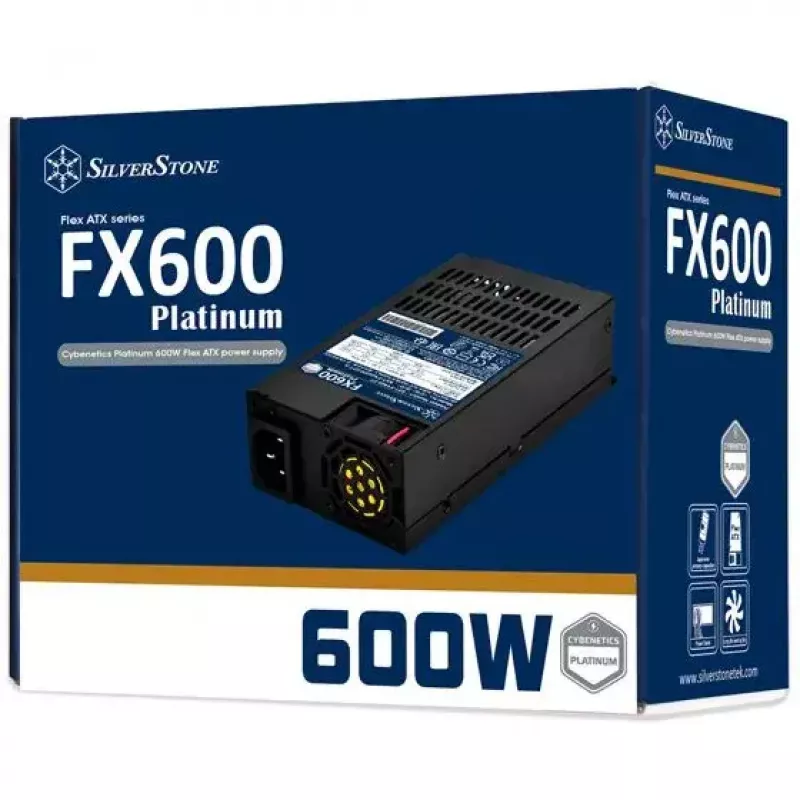 Fuente de alimentación Silverstone FX600 Platinum 600 W