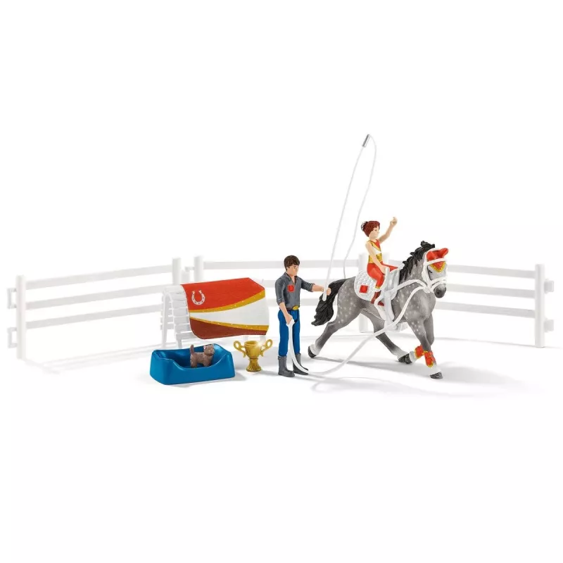 Set de juego Schleich HORSE CLUB Mia voltige