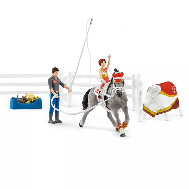 Set de juego Schleich HORSE CLUB Mia voltige