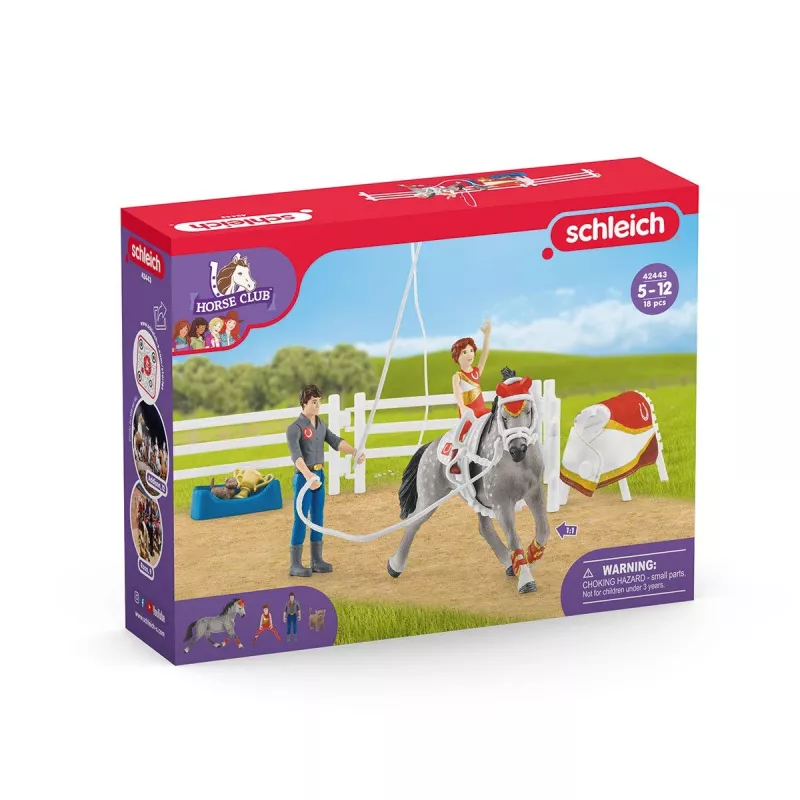 Set de juego Schleich HORSE CLUB Mia voltige