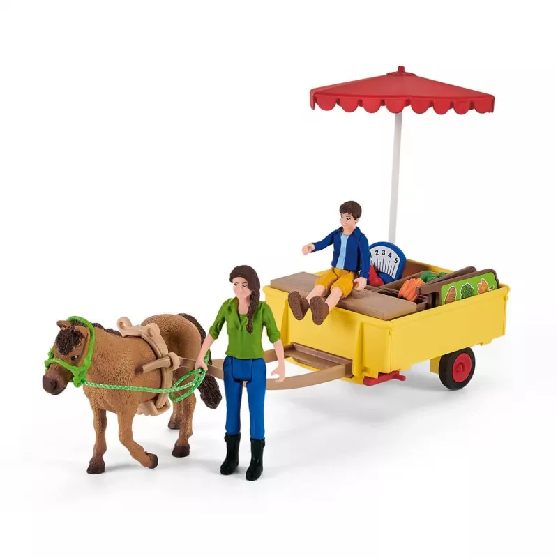 Puesto de granja móvil Schleich Farm Life Sunny Day 42528