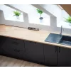 Regleta de enchufes Brennenstuhl 1153590610 2 m 6 salidas AC para interior negro plata