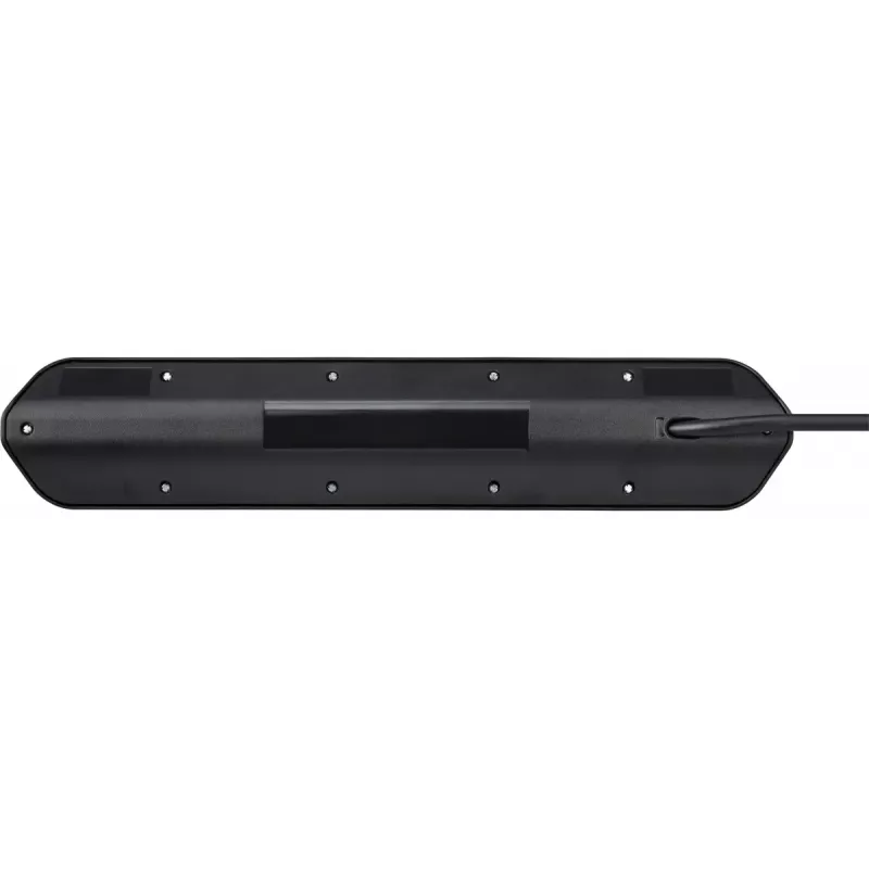 Regleta de enchufes Brennenstuhl 1153590610 2 m 6 salidas AC para interior negro plata